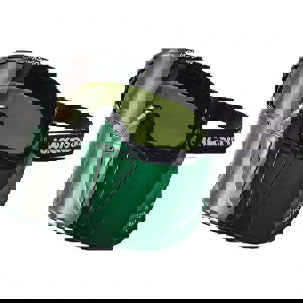 Safety Goggles: IR Filter, Uncoated, Green Polycarbonate Lenses